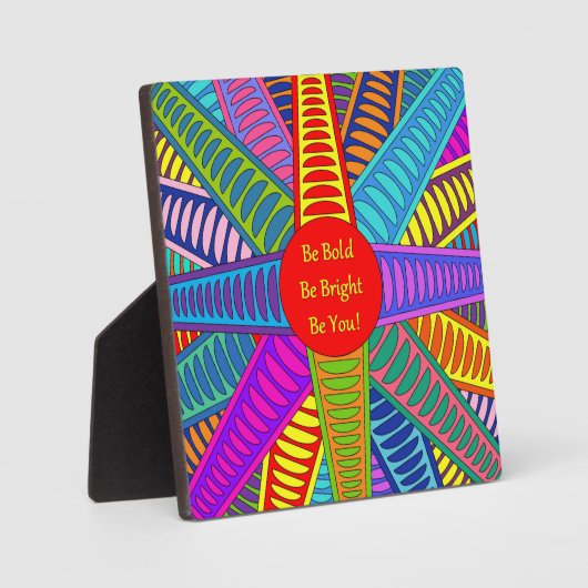 "Sei mutig sei hell du"-Ebene mit Stand Fotoplatte (Vorderseite)