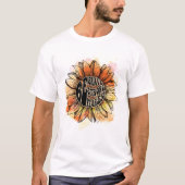Sei mutig stark furchtlos T-Shirt (Vorderseite)