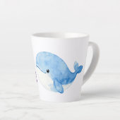 Sei mutig wie ein Wal Tasse für Kinder (Rechte Ecke)