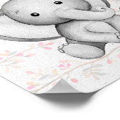 "Sei nachdenklich" Kinder Mauer Kunst Poster (Ecke)