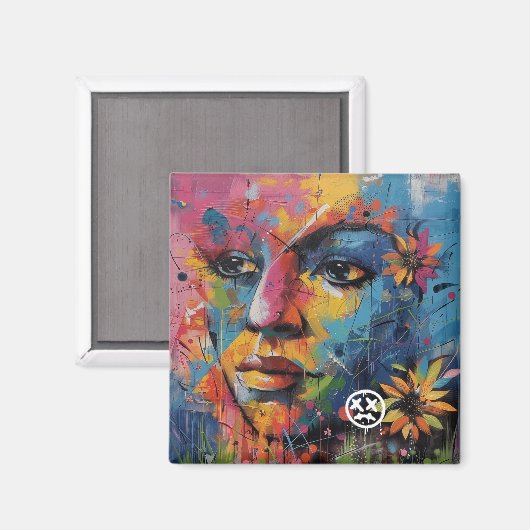 Sei nachdenklich... Magnet (Vorderseite/Rückseite)