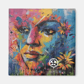 Sei nachdenklich... Magnet (Vorne)