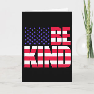 Sei nett 4. Juli USA-Flagge Amerika Amerikanisch Karte