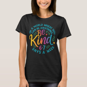 Sei nett 6-7 Tage die Woche PNG, Six Seven 67 Meme T-Shirt