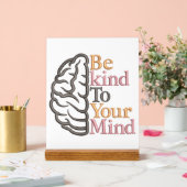 Sei nett acrylschild (Hochzeit)