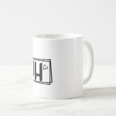 Sei nett, Alter – World Kindness Day Zitat | Posit Kaffeetasse (VorderseiteRechts)