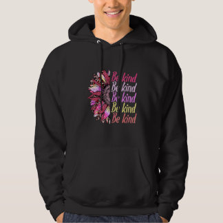 Sei nett Anti Mobbing Behandle Menschen mit Freund Hoodie