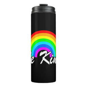Sei nett Autismus Awareness Rainbow Wähle Kindness Thermosbecher