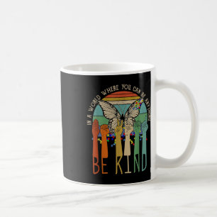 Sei nett Autismus-Bewusstsein Asl Mutter Lehrer Fr Kaffeetasse