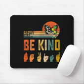 Sei nett Autismus-Bewusstsein Asl Mutter Lehrer Fr Mousepad (Mit Mouse)