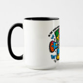 Sei nett/ Autismus-Bewusstsein Tasse (Links)