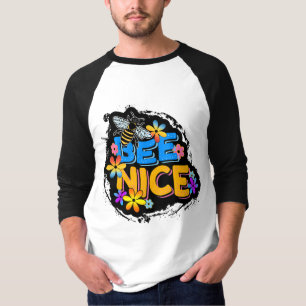 SEI NETT BLUMEN FARBENFROHE BLUMEN T-Shirt