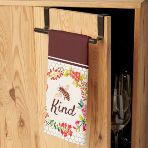 Sei nett Blumenküchentuch Geschirrtuch