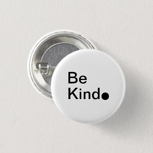 Sei nett! Button (Vorne & Hinten)