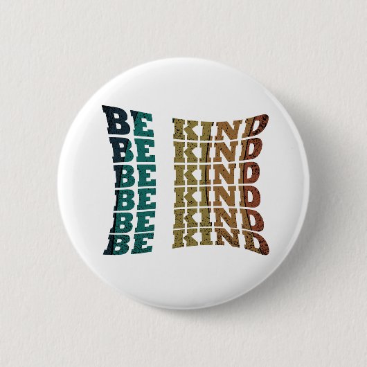 Sei nett button (Vorderseite)