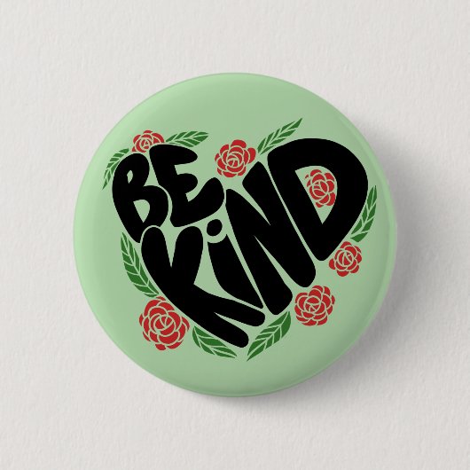 Sei nett button (Vorderseite)