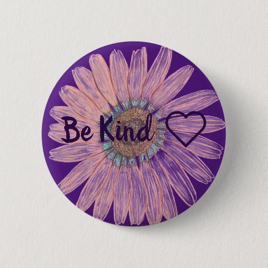 Sei nett button (Vorderseite)