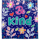 Sei nett duschvorhang (Vorderseite)