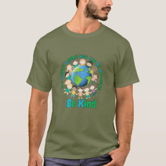 Sei nett Earth Day Design für Kinder & großartige  T-Shirt