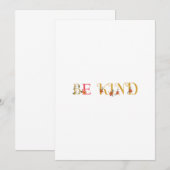 Sei nett einladung (Vorne/Hinten)