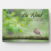 Sei nett fotoplatte (Vorderseite)