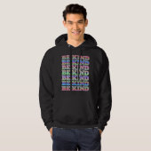 Sei nett, freundlich und farbenfroh hoodie (Vorne ganz)
