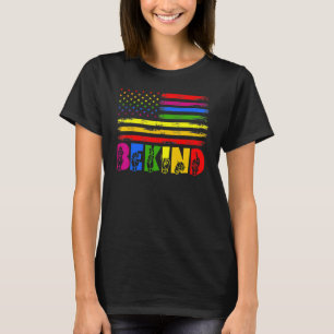 Sei nett Gebärdensprache Hand Sprechen Lehrer USA  T-Shirt