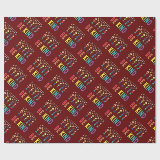 Sei nett geschenkpapier (Flach)