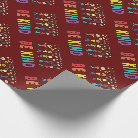 Sei nett geschenkpapier (Ecke)