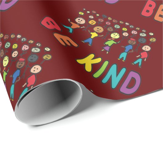 Sei nett geschenkpapier (Rolleneckpunkt)