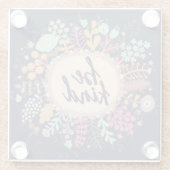 Sei nett glasuntersetzer (Rückseite)