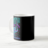 Sei nett, glückliche Suizidpräventions-Bewusstsein Kaffeetasse (Vorderseite Links)