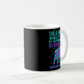 Sei nett, glückliche Suizidpräventions-Bewusstsein Kaffeetasse (VorderseiteRechts)