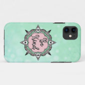 Sei nett | Grüne und rosa Minze Case-Mate iPhone Hülle (Rückseite (Horizontal))
