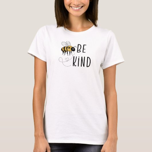 Sei nett, Honey Bee T-Shirt (Vorderseite)