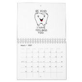 Sei nett, ich habe auch Gefühle Kalender (Mär 2027)