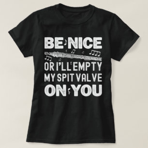 Sei nett, ich leere meinen Spit Valve Flageolet Pl T-Shirt