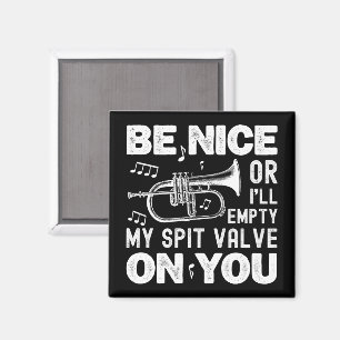 Sei nett, ich leere meinen Spit Valve Flugelhorn F Magnet