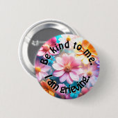 Sei nett! Ich rieche. Button (Vorne & Hinten)