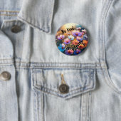 Sei nett! Ich rieche. Button (Beispiel)