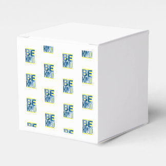 "Sei nett inspirierendes Typografie-Design Geschenkschachtel