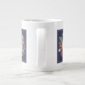 Sei nett Jumbo-Tasse (Rückseite)
