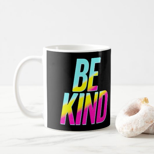 Sei nett kaffeetasse (Mit Donut)