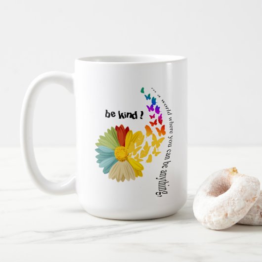 Sei nett | Klassische Tasse #15 (Mit Donut)