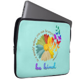 Sei nett | Laptop-Siebtasche 13" Laptopschutzhülle (Vorne Rechts)