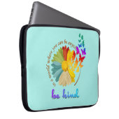 Sei nett | Laptop-Siebtasche 15" Laptopschutzhülle (Vorne Rechts)