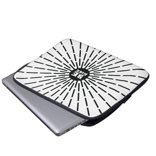 Sei nett laptopschutzhülle (Vorne Knopf)