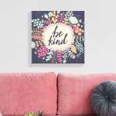 Sei nett leinwanddruck (Insitu (Wohnzimmer))