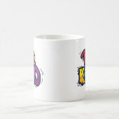 Sei nett | LGBTQ | Regenbogen | Monat Kaffeetasse (Mittel)