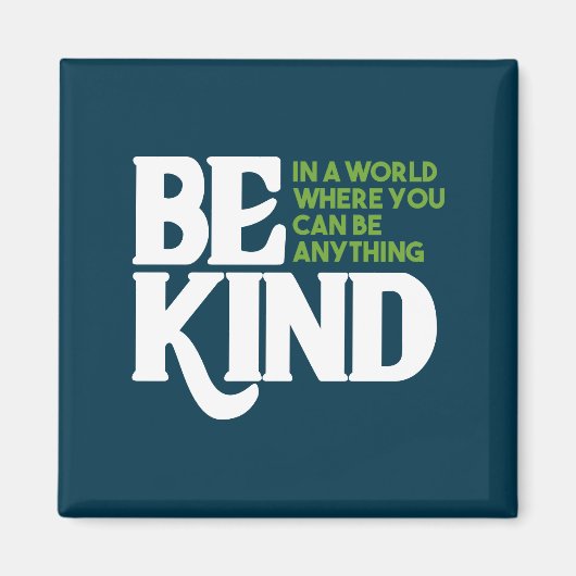 Sei nett magnet (Vorne)